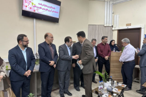 مراسم تکریم و معارفه ریاست دانشکده